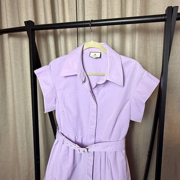 Tuckernuck | Size L | Chloe Dress in Lilac ($298) - Picture 3 of 6